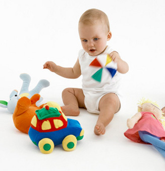 Игра младенца